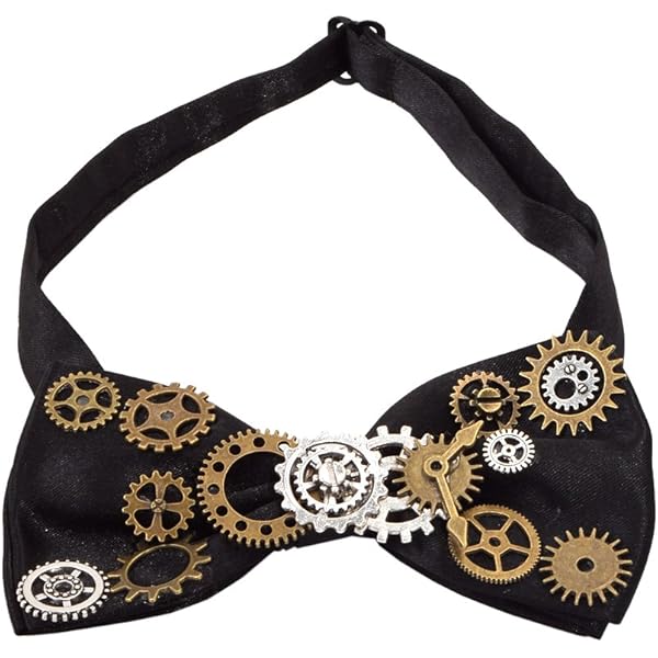 Steampunk Fingerlose Handschuhe Damen - Gothic Handschuhe Mit Zahnrädern & Rosen