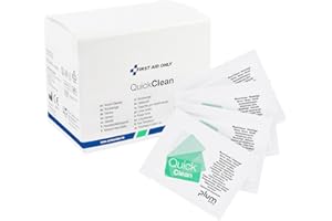 First Aid Only QuickClean P-44029 00 - Toallitas limpiadoras de heridas estériles a base de agua, limpieza segura y eficaz de heridas y cortes