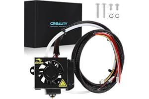Creality Official Ender 3 Hotend Ender 3 Pro Full Hotend 24V Assembled Full Extruder Kit Accessories with Dual Fans, Nozzle and Metal Shell, Silicone Cover for Ender 3 / Ender 3 Pro/Ender 3S