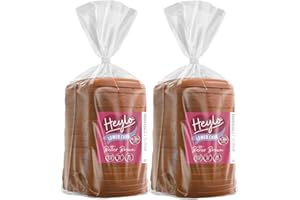 HEYLO Low-Carb Better Brown Bread 0.8 Grams of Carb Per 23G Slice - 2 x 320g