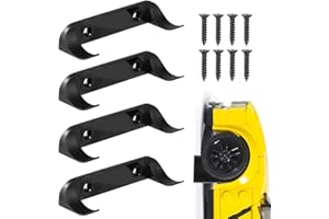 LQIOACU 4 Pièces Supports Muraux Pour Voiture Support Mural Pour Affichage Voiture Pour Passionnés De Voiture Contient 8 Vis