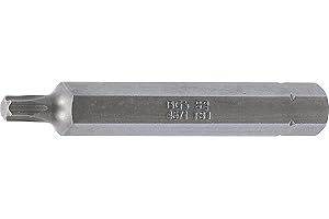 BGS profilo a T Bit senza foro, lunghezza 75 mm, T30, 3/8 pollici, 1 pezzi, 4571