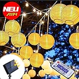 table lights for parties ☀【Doppelt effiziente Solarbetriebenes】: Neuestes Solarmodul --1200 mAh. Mit einem hochfesten Polysilizium-Solarmodul beträgt die Umwandlungsrate des intelligenten Lichtschalters 17%, wodurch das Sonnenlicht in Batterieladeleistung umgewandelt wird.