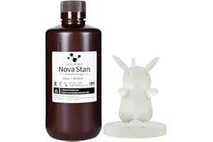 NOVA3D żywica LCD UV 405nm Rapid Resin do drukarki 3D, fotopolimerowa, przezroczysta, 1000 g