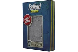 Fanattik FD0A416956 Fallout-Perk Card Limited Edition-Endurance