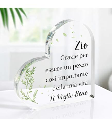 Targa Acrilica Personalizzata Per Zio - Regalo Emozionale Per Papà, Nonno, Compleanni E Pensionamento - Foto 11