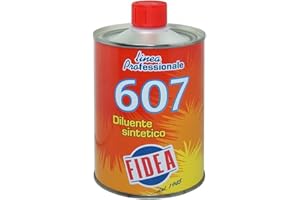 FIDEA DILUENTE SINTETICO 607 SOLVENTE PER VERNICI E SMALTI 0,5 litro