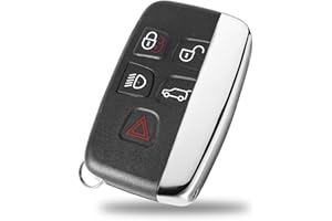 Famini Car Key Fob Cover Replacement For Range Rover Sport Evoque Land Rover Discovery 4 Freelander Jaguar Remote Key Case Shell