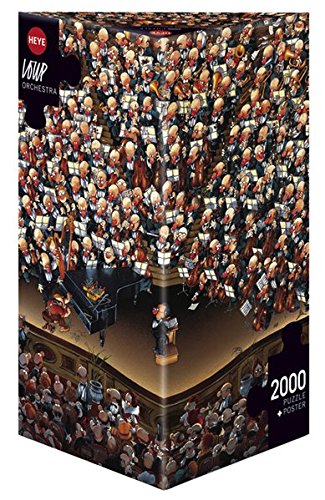 Imagen 3 de Heye - Orchestra, Loup (Triangular 2000 Pz.) Puzle,, 8660