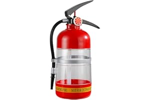 LEMBEAUTY Bierspender Feuerlöscher | Acryl Feuerlöscher Geformt Getränkebehälter | Getränkespeicher Spender Für Spirituosen/Bier/Juice/Getränke | Bar Restaurant Accessoire