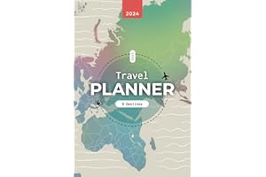 AGENDA PLANIFICADORA DE VIAJES: Travel planner& Planificador y diario de viaje