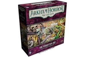 Fantasy Flight Games | Rozszerzenie The Forgotten Age Investigator: Arkham Horror gra karciana | Tajemnica kooperacyjna | Wiek 14+ | 1-4 graczy | Czas gry 45 minut