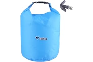 TRIWONDER Bolsa Estanca Impermeable 10/20/40L Bolsa Seca para Camping Playa Navegación al Aire Libre (Azul, 40L)