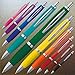 Price comparison product image 100 Ballpoint Pen Colour with Your Advertising/Logo/Pressure/Promotional Article for Birthday Anniversary Anniversary Weddings (All with Same Pressure) bunt gemischt