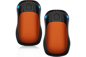 VTHW Hand Warmers 2 Pack, Rechargeable Hand Warmer with 20Hrs Warmth Time, Electric Hand Warmers 3 Levels Heating, Portable Handwarmers for Pockets and Gloves in Cold Winter, Gifts for Christmas