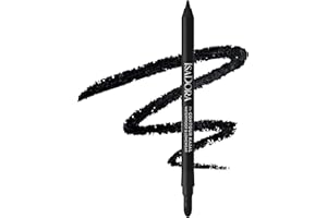 ‎ISADORA IsaDora The Contour Kajal – Einfache Anwendung, Starker Halt Eyeliner Ohne Verschmieren, Ideal Für Smoky Eyes – Hypoallergen, Kajal Wasserfest, Tierversuchsfrei Eyeliner-Stift (60 Intense Black)