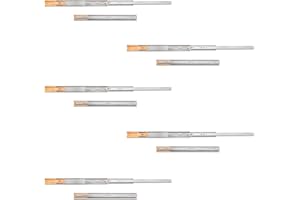 Emuca 3051305 Paire de coulisses/glissières à billes sortie totale et fermeture amortie 45mm x 450mm pour tiroir, Lot de 5