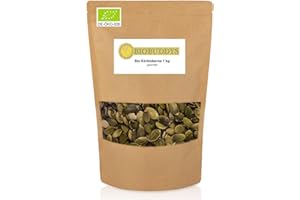 ‎BIOBUDDYS Bio Kürbiskerne 1kg geschält - Der leckere Snack für jede Gelegenheit - roh, unbehandelt, Bio-Qualität, Vegan, Ideal für Snacks, Backen & Salate