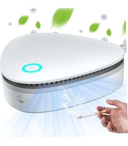 Puffhide Purifier, oplaadbare rookventilator voor indoor rook, puffhide voor rookventilatorfilters, puff verborgen rook weg zuiveren ventilator voor het verwijderen van rook en geuren (goud