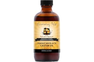 Sunny Isle Jamaican Black Castor Oil 4oz | 100% Natural Treatment for Hair, Scalp and Skin