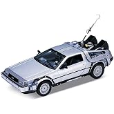 Geleceğe D&ouml;n&uuml;ş Seri 1 Metal Model Araba Efsane Delorean 1:24&Ouml;l&ccedil;ek