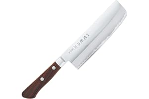 SekiRyu Couteau Japonais acier Molybdène Lame Couteaux de Cuisine fabriqué au Japon Acier Inoxydable Plusieurs Modèles (Nakiri 16,5 cm)