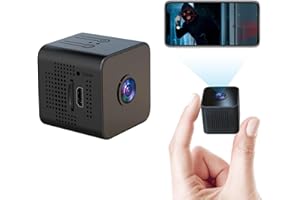beseloa Mini cámara espía Oculta 2K Spy CAM de Vigilancia con Sensor de Movimiento y Visión Nocturna Vigilancia Camara WiFi, Portátil Secreta Compacta Camara para Interior, Exterior
