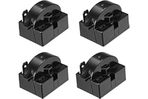 TOOLOFLIFE 15 Ohm Widerstand 1 Pin PTC Starter Relais, Kühlschrank Ersatzteile Gefrierschrank Kompressor Widerstand für Mini-Kühlschränke, Kompaktkühlschränke,Tiefkühlschränke, Weinkühlschränke