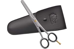 OTTO HERDER MANICURE OTTO HERDER Forbici per sfoltire, 6 pollici, 16,5 cm, forbici da parrucchiere in acciaio inox, forbici da taglio per diradare i capelli