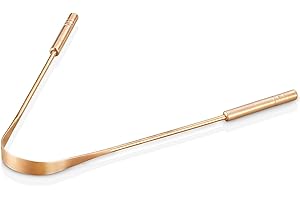 Gratte-langue ayurvédique en cuivre – Premium (cuivre)