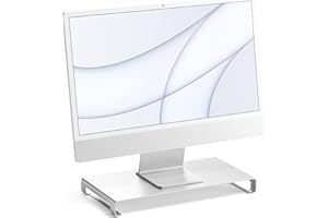Satechi Aluminiowy uniwersalny stojak na monitor Unibody, kompatybilny z MacBook Pro 2017, iMac Pro, Google Chromebook, Microsoft Surface, Dell, Asus i innymi, srebrny