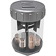 Teachers Choice Digital Coin Counter Automatic Coin Sorter - 2023 Version - Automatically Sorts U.S. Coins into Individual Tubes and Keeps Digital Count, with 20 Coin Wrappers Included (Gray)