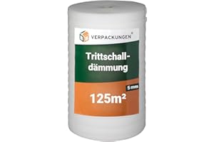 BB-Verpackungen 5 x isolation phonique de 25 m² (5 mm d’épaisseur, excellente isolation phonique et thermique) - Sets entre 25 m² et 250 m²