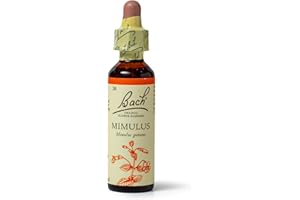 Bach Original Flower Remedies (Mimulus) Face Your Fears, Face Your Fears, Emotional Wellness, Natural Flower Essence, 20ml