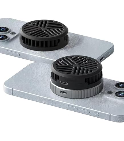 Piastra Di Raffreddamento Magnetica Per Cellulare, Ultra Sottile In Acciaio Armonico, Dissipatore A Semiconduttore Per Gioco, Diametro 6 Cm