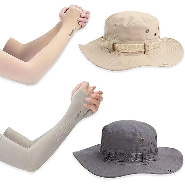 Sonnenhut Mit UV-Schutz 50+ - Leichter Wanderhut Mit Verstellbarem Kinnriemen