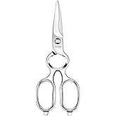 LIVINGO Professional Heavy Duty Multi-Purpose Kitchen Scissors, Stainless Steel Multifunction Kitchen Scissors for Poultry, M