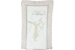 Obaby Guess How Much I Love You Changing Mat - Scribble, Grey