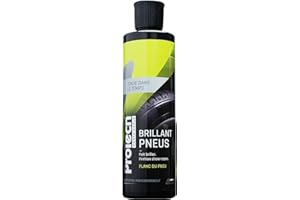 ProTech Monte-Carlo - Brillant Pneus Voiture - Entretien Pneus - Conserve l'aspect Neuf des Pneus - Redonne Brillance et Éclat - Finition Showroom - 200 ML (Modèle 1)