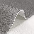 Flushbay Speaker Grill Cloth Gray Speaker Fabric Cover Material Vintage Dustproof Home Speakers/Media Cabinet/Stage Speakers/KTV Boxes Repair Fabric 19.7"x61.02" (Light Grey)