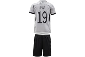 Gokaynex Deutschland, Sane, Müller Nationalmannschaft Kinder Trikot Mit Kurz Fußballfans (4-13 Jahre)