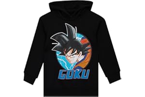 Dragon Ball Z Hoodie | Anime Goku Boys' Hoodies | Dragonball Boys Hoodie | Anime Clothing | Ages 5 to 13 Years