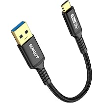 SUNGUY Cable USB C 3.2 Gen 2 De 1.5 Pies, Cable USB C A USB C De 240 W De Carga Rápida