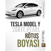 Flea Market Tesla Model Y R&ouml;tuş Boyası White Pearl, TMY-PPSW2-FLEA