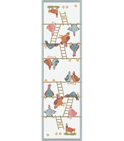 Ekelund Bio-Baumwoll Tischläufer - Herbstmotiv, 35x120 Cm, Maschinenwaschbar Bis 60°C