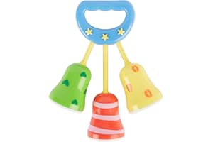 Bieco Sonaglio per Bambini con Campana | Sonagli Neonato | Sonaglio Neonato | Giochi Bambini Neonati | Gioco Dentizione Neonato Giochi Dentizione Neonato Giochi Neonato 3 Mesi Sonagli per Bambini
