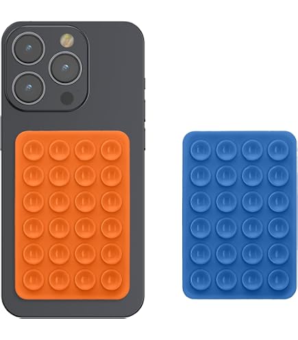 OCTOBUDDY Classic mini - Étui en silicone à ventouse pour téléphone avec supports adhésifs - Support à prise OCTOBUDDY Classic mini - Étui en silicone à ventouse pour téléphone avec supports adhésifs - Support à prise