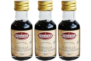KRISP 3 x 28ml Vanilla Essence Concentrated Flavouring