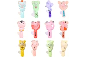 YIYIFOR JISULIFE Mini Ventola da Scrivania con Clip. Piccola Ventola per Passeggino, Ricaricabile USB da 4000 mAh con Vento Forte, 16 Ore, 4 Modalità, a Basso Rumore - Bianca