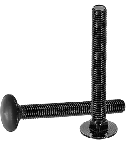 Boulon bois tête ronde, Japy zingué 6x50 - boîte de 200 - Plomberie Pro